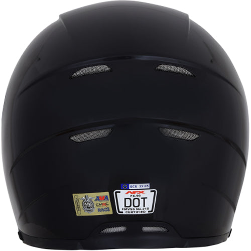 AFX FX-99 Solid Helmet in Black