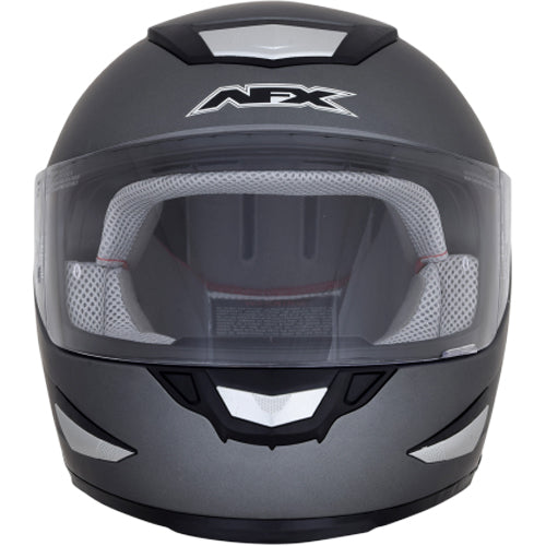 AFX FX-99 Solid Helmet in Frost Gray
