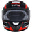 AFX FX-99 Recurve Helmet in Black/Red