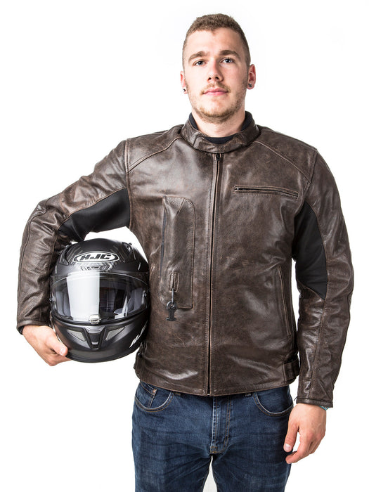 HELITE ROADSTER AIRBAG JACKET 2026 in Brown