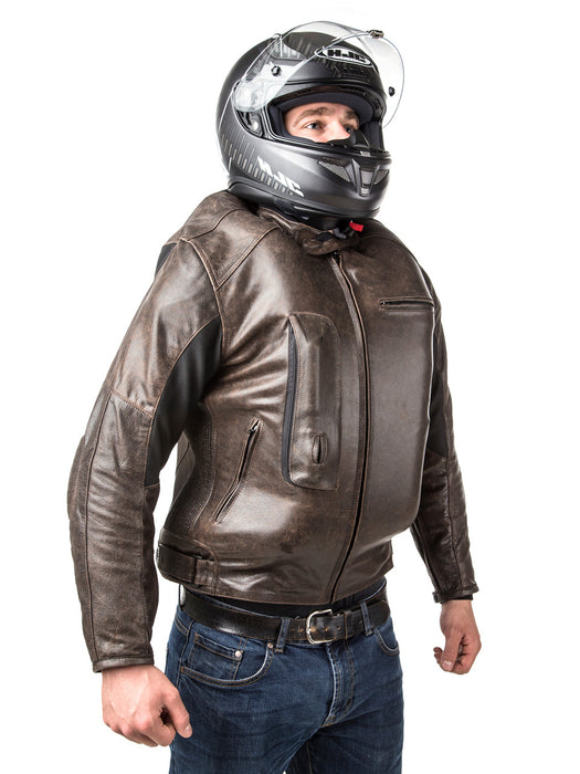 HELITE ROADSTER AIRBAG JACKET 2026 in Brown