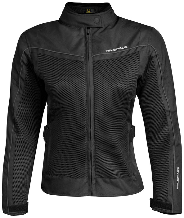 HELGRADE LIVELY WOMEN'S MESH JACKET in Black