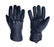 HELGRADE LOREN WATER RESISTANT LEATHER GLOVES in Black
