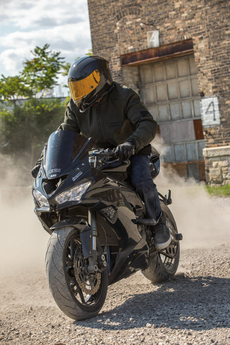 Icon Airframe Pro Carbon 4Tress Helmet 2025 In Yellow