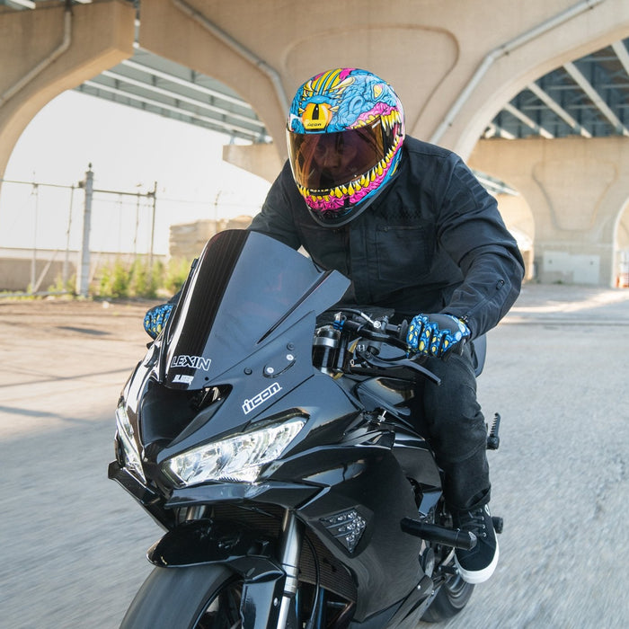 icon Airform Mips Krayola Kreep Helmet 2025 in Blue