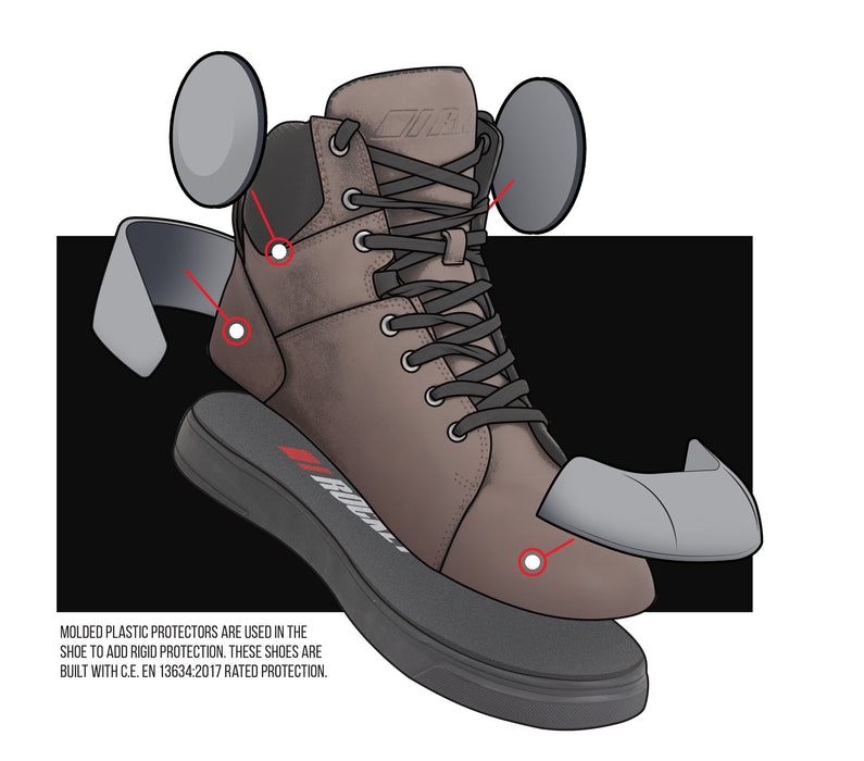 JOE ROCKET MISSION™ 2.0 MOTO SHOES 2025 in Brown