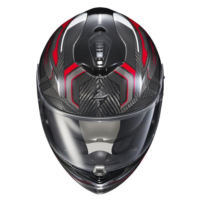 Scorpion EXO-ST14000 Evo Carbon Hex Helmet in Matte Grey