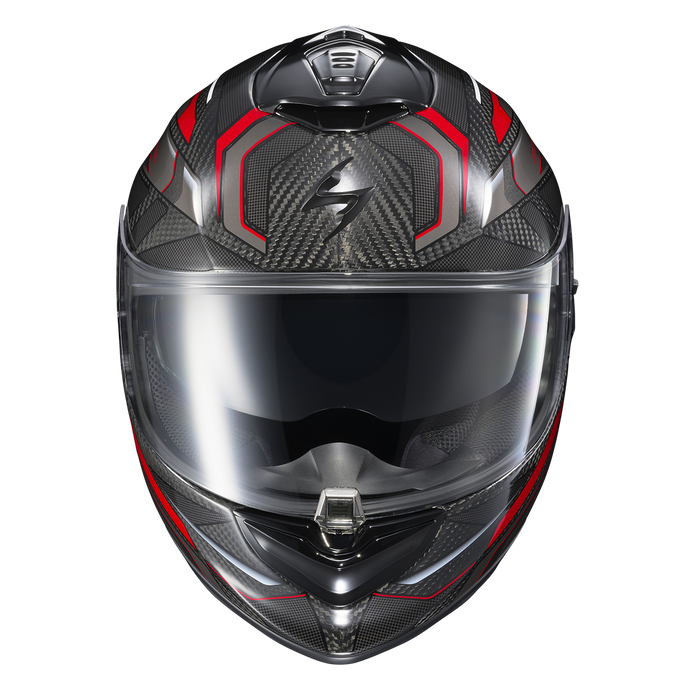 Scorpion EXO-ST14000 Evo Carbon Hex Helmet in Matte Grey