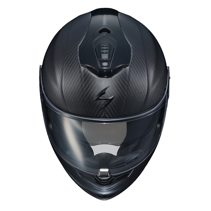 Scorpion EXO-ST14000 Evo Carbon Solid Helmet in Matte Black