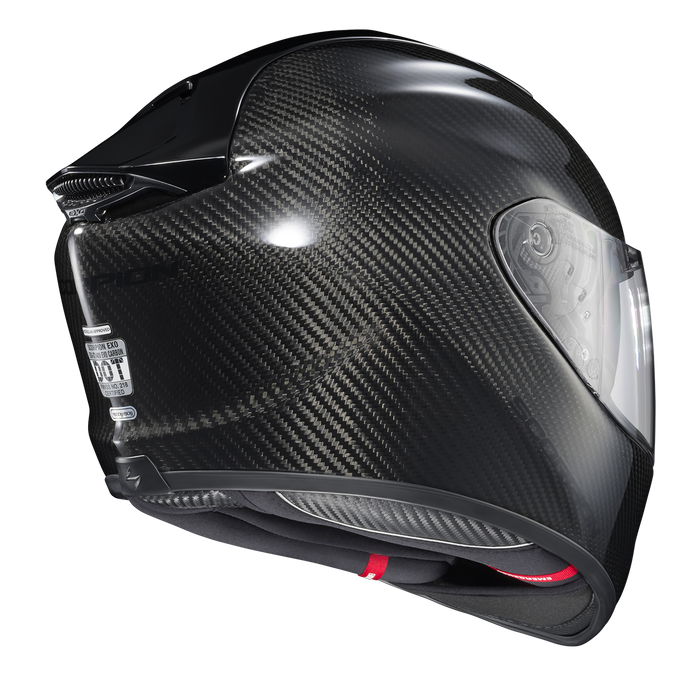 Scorpion EXO-ST14000 Evo Carbon Solid Helmet in Gloss Black