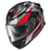 Scorpion Eclipse Lunar Helmet 2025 in Red/White/Black
