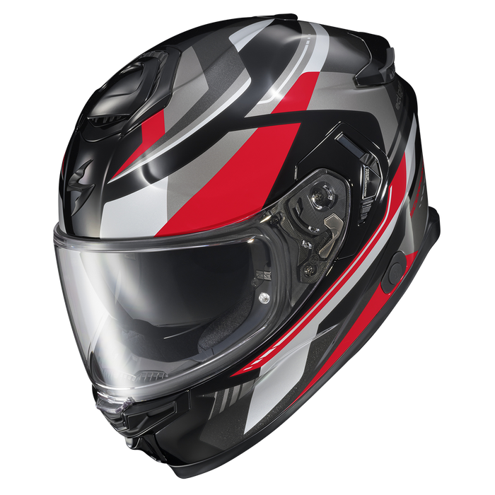 Scorpion Eclipse Lunar Helmet 2025 in Red/White/Black
