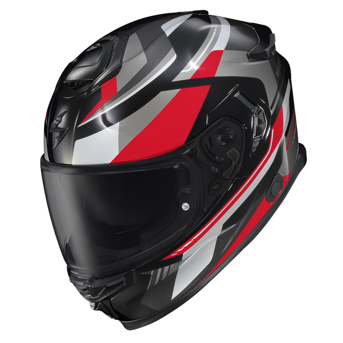 Scorpion Eclipse Lunar Helmet 2025 in Red/White/Black