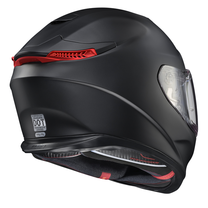 Scorpion Eclipse Solid Helmet 2025 in Matte Black