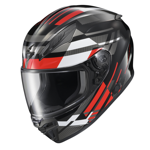 Scorpion EXO-R430 Paradox Helmet 2025 in Grey/Red