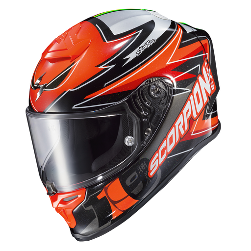 Scorpion EXO-R1 Air Bautista Replica Helmet 2025 in Replica Red