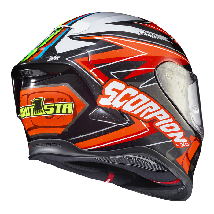 Scorpion EXO-R1 Air Bautista Replica Helmet 2025 in Replica Red