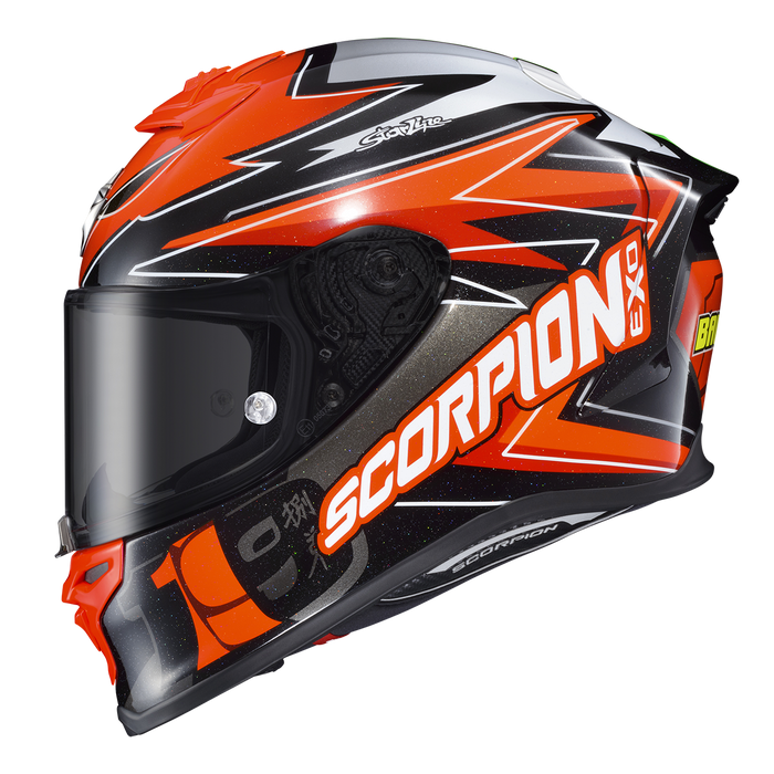 Scorpion EXO-R1 Air Bautista Replica Helmet 2025 in Replica Red