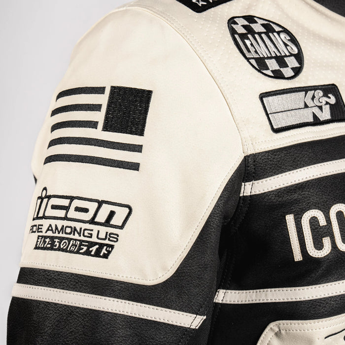ICON NEO DAYTONA 2 JACKETS 2026 in White