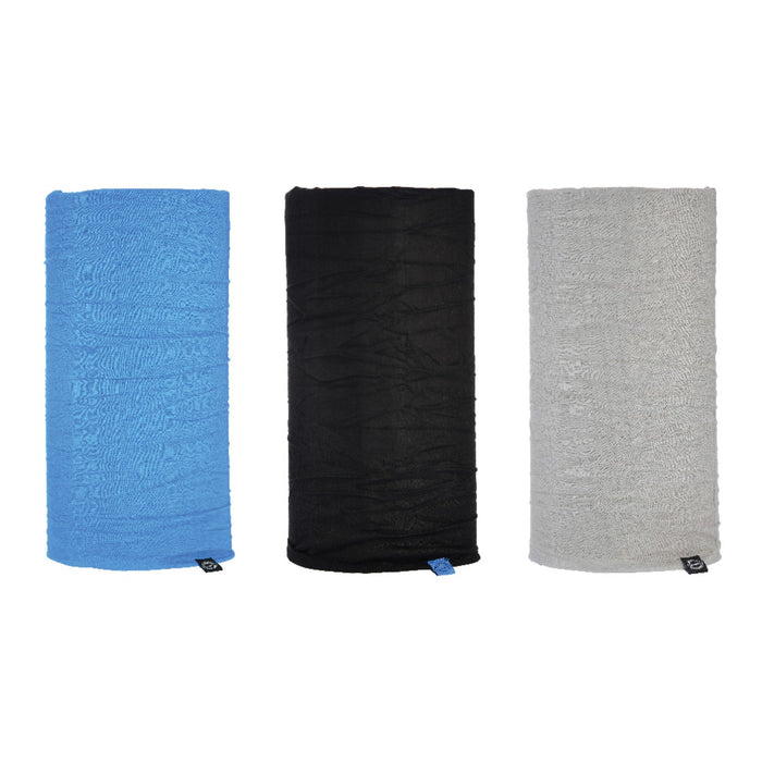 OXFORD COMFY MULTI-FUNCTIONAL HEAD & NECK TUBE in Blue/Black/Grey