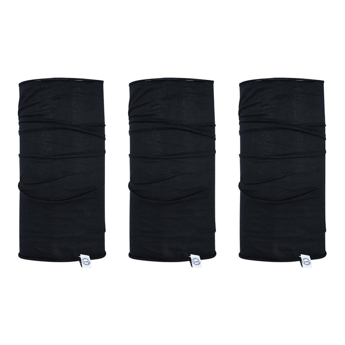 OXFORD COMFY MULTI-FUNCTIONAL HEAD & NECK TUBE in All Black