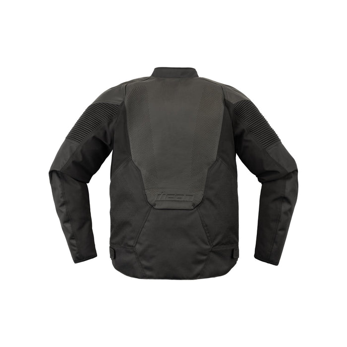 ICON  MEN’S OVERLORD3™ LEATHER JACKETS 2025 in Black