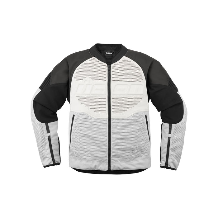 ICON  MEN’S OVERLORD3™ LEATHER JACKETS 2025 in White