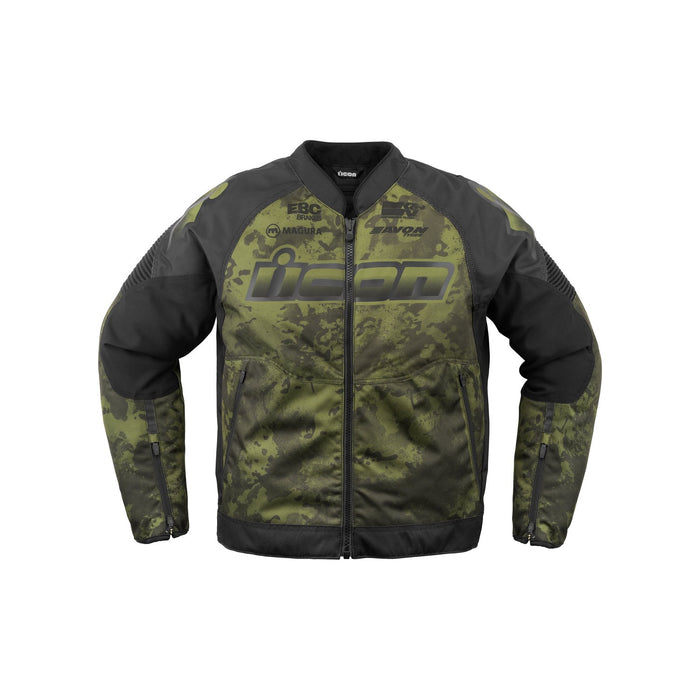 ICON OVERLORD3™ JACKET MAGNACROSS™ 2025 in Camo Green