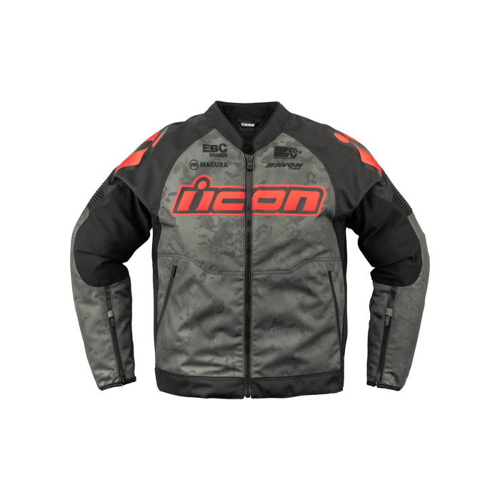 ICON OVERLORD3™ JACKET MAGNACROSS™ 2025 in Camo Gray