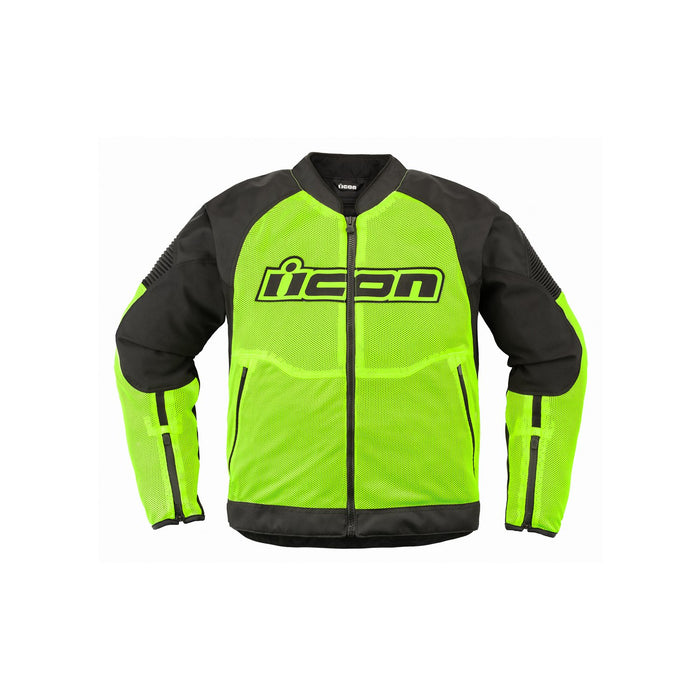 ICON OVERLORD3™ MESH JACKET 2025 in Hi-Viz Yellow