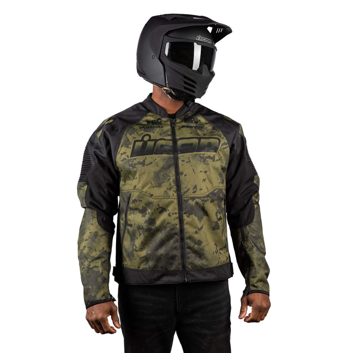 ICON OVERLORD3™ JACKET MAGNACROSS™ 2025 in Camo Green