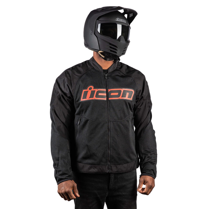 ICON OVERLORD3™ MESH JACKETS - SLAYER 2025 in Black