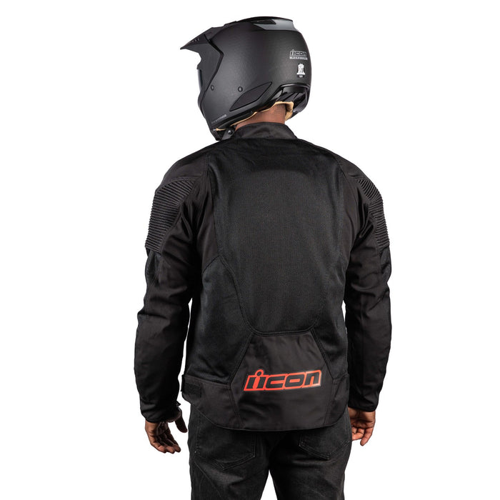 ICON OVERLORD3™ MESH JACKETS - SLAYER 2025 in Black