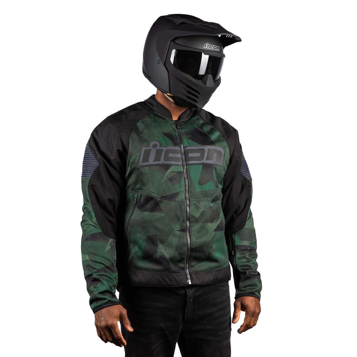 ICON OVERLORD3™ MESH JACKETS 2025 in Camo Green