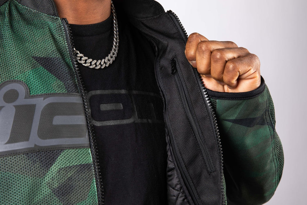 ICON OVERLORD3™ MESH JACKETS 2025 in Camo Green