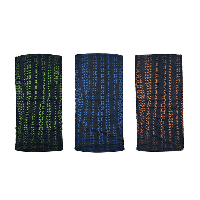 OXFORD COMFY MULTI-FUNCTIONAL HEAD & NECK TUBE in Green/Blue/Orange (2)