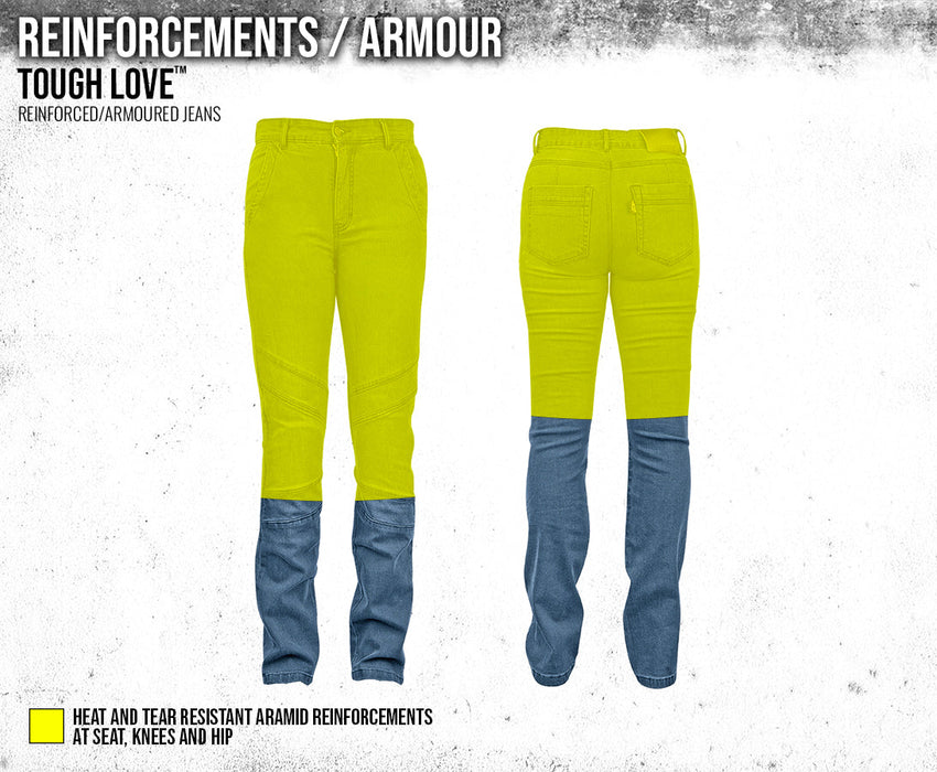 SPEED & STRENGTH TOUGH LOVE™ ARMOURED/REINFORCED JEANS - 32" INSEAM 2025