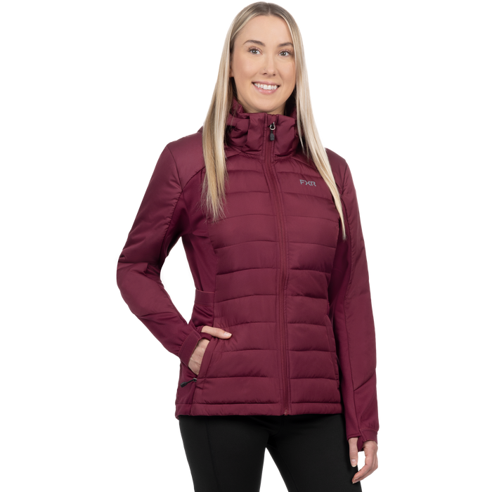 Phoenix Quilted Women's Hoodie