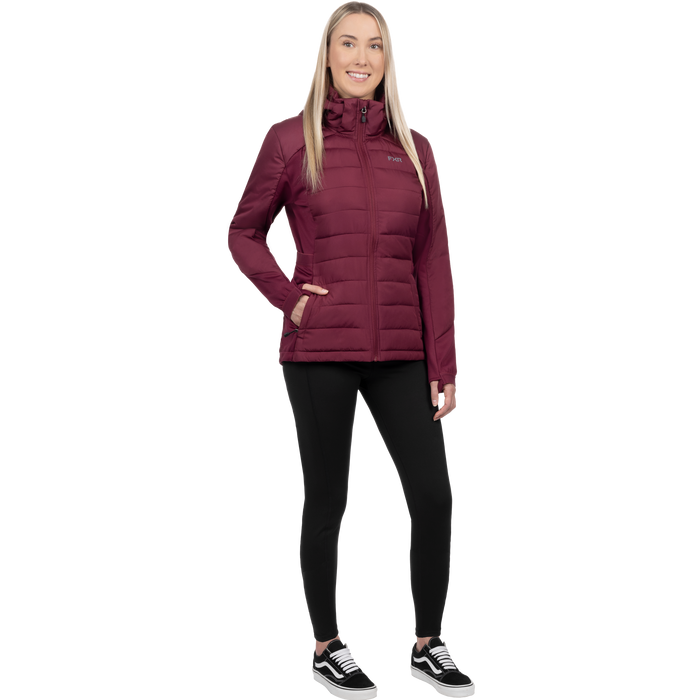 Phoenix Quilted Women's Hoodie