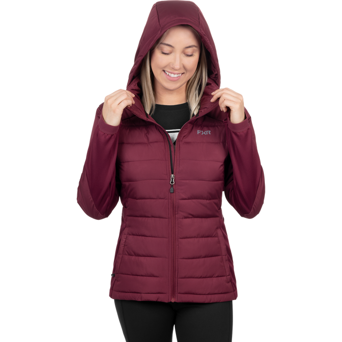 Phoenix Quilted Women's Hoodie