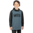FXR Podium Tech Pullover Youth Hoodie in Steel/Black