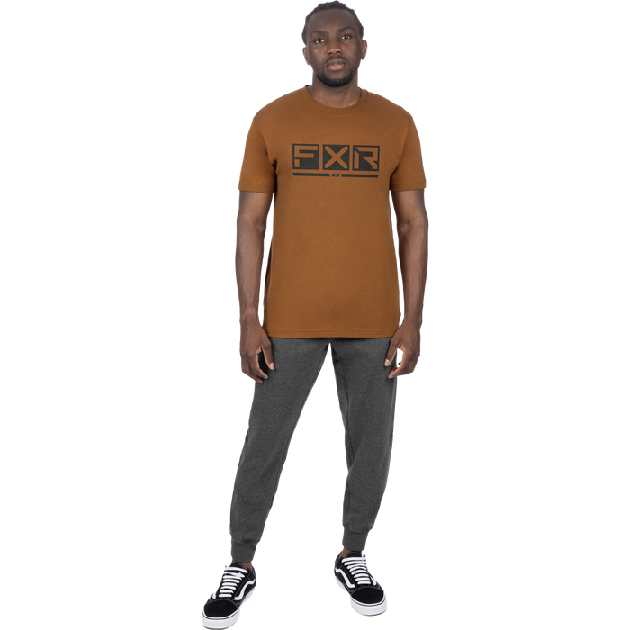 FXR Podium Premium T-shirt in Copper/Asphalt