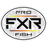 FXR Pro Fish Round Sticker 3” in White Camo/Inferno