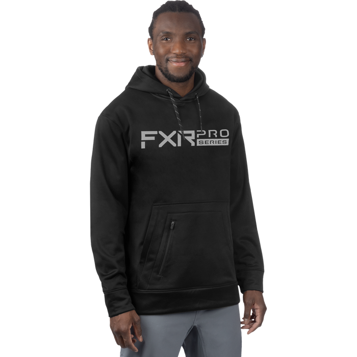 FXR Unisex Pro Tech Pullover Hoodie in Black/Grey