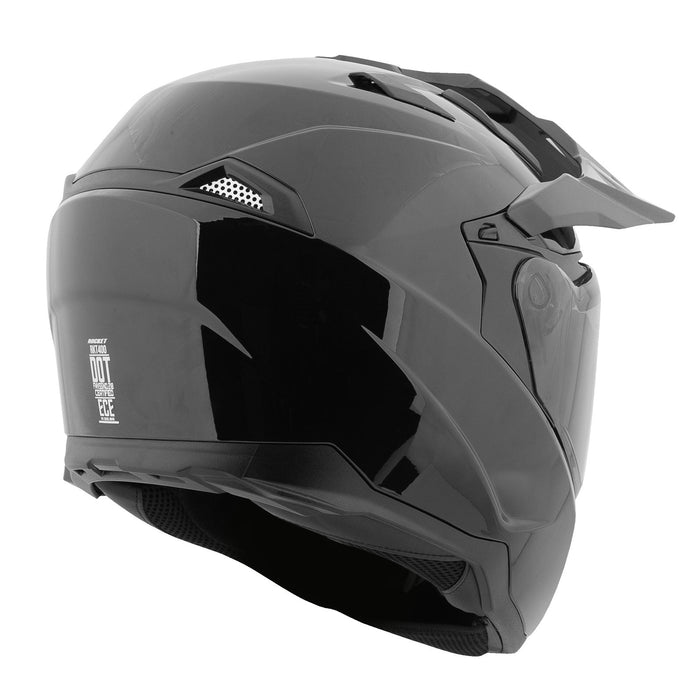 JOE ROCKET RKT-400 SERIES SOLID HELMET in Gloss Grey