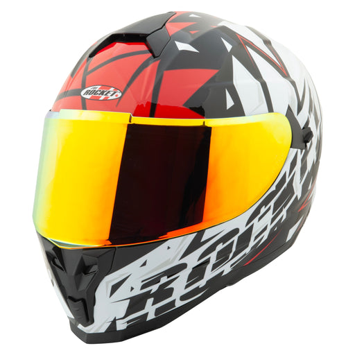 JOE ROCKET RKT 200-SERIES HARDCODE CANADIAN HELMET in White