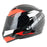 JOE ROCKET RKT-301 SERIES ALTER EGO™ HELMET in Gloss Red/Grey