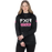 FXR Race Division Tech Pullover Women's Hoodie in Black/Electric Pink