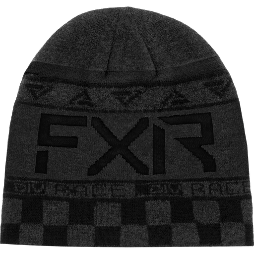 FXR Race Division Beanie in Charcoal Heather/Black