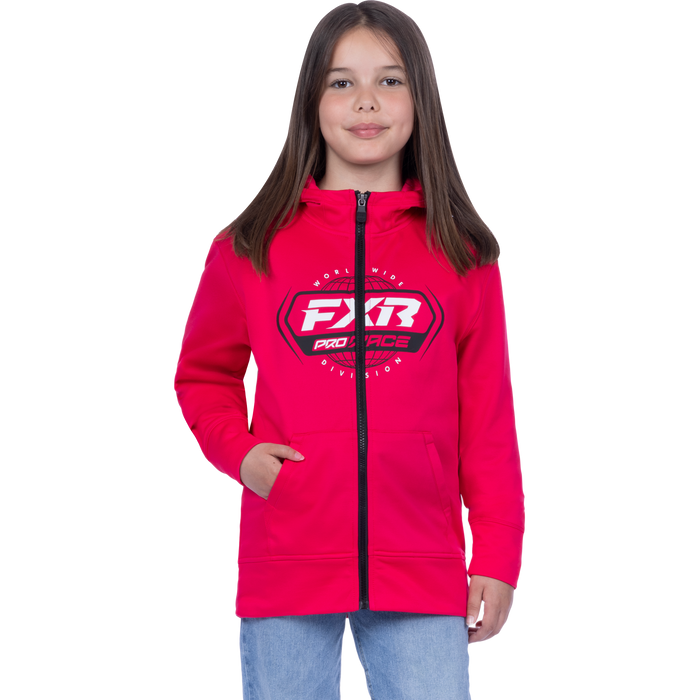 Race Division Youth Tech Zip Hoodie